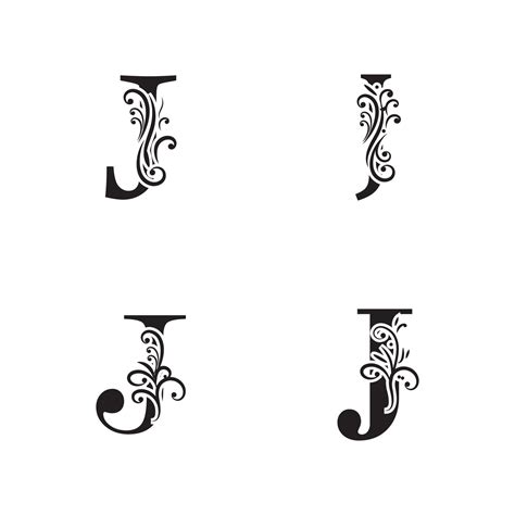 fancy letter j designs|Letter J Designs .